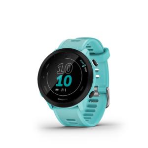 GARMIN ガーミン ForeAthlete 55 Aqua フォアアスリート 55 アクア GPSランニングウォッチ 腕時計 国内正規品 010-02562-42｜taiyosp-trip