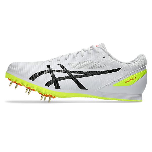 asics アシックス 陸上スパイク HEATFLAT 12 STANDARD ホワイト/イエロー ...
