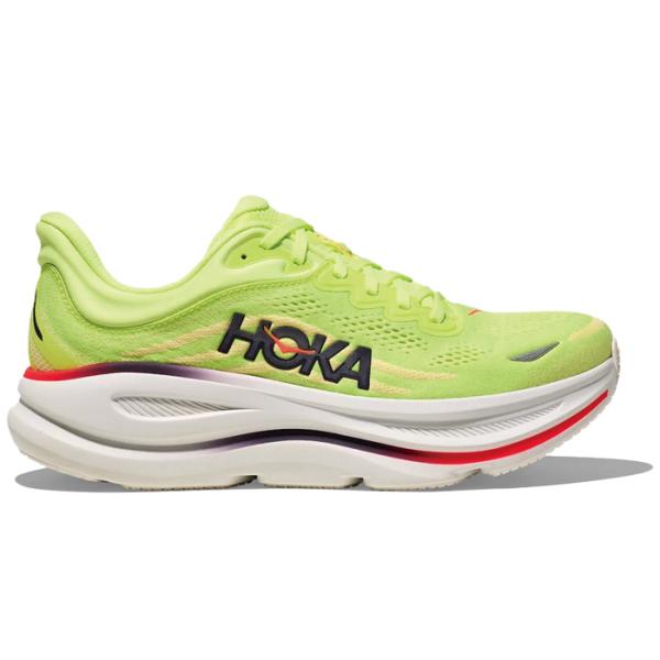 HOKA ホカ ランニングシューズ BONDI 9 メンズ レギュラー ネオン ユズ/サンライト 1...