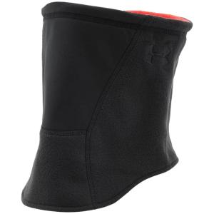 UNDER ARMOUR アンダーアーマー UAリバーシブル ネックゲイター ユニセックス 2021年秋冬 ネックウォーマー フリース 刺繍ロゴ ブラック 1368948