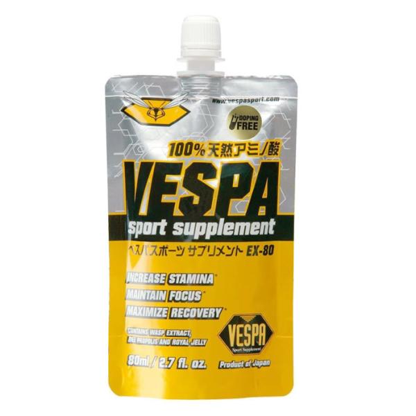 VESPA ベスパ EX-80 1本 80ml 100%天然アミノ酸飲料 サプリ スズメバチ抽出液 ...