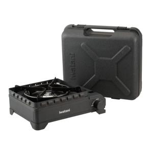 Iwatani イワタニ カセットコンロ カセットフー タフまるXG 小型クッカー対応 調理 マットブラック キャンプ 防災 日本製 CB-ODX-XG