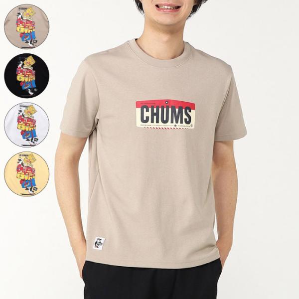 CHUMS チャムス Baggage T-Shirt バゲージTシャツ アウトドア メンズ CH01...