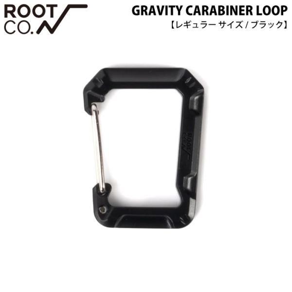 ROOT CO. ルートコー GRAVITY CARABINER LOOP 【レギュラーサイズ/ブラ...