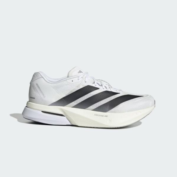 adidas アディダス ランニングシューズ メンズ アディゼロ ボストン 13 ホワイト 白 マラ...