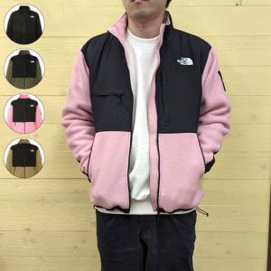 THE NORTH FACE ザ ノースフェイス Denali Jacket デナリジャケット アウター フリースジャケット メンズ ブラック ニュートープ オーキッドピンク NA72051｜taiyosp-trip