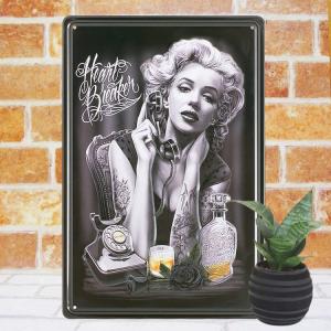 セクシーガールポスター ブリキ看板 hb バー...の詳細画像5