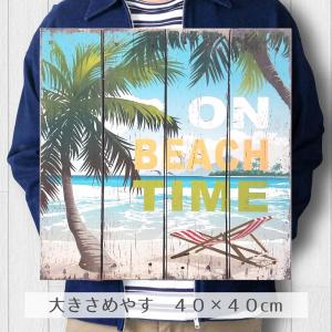 雑貨 おしゃれ アートパネル 海 40 ビーチ...の詳細画像5