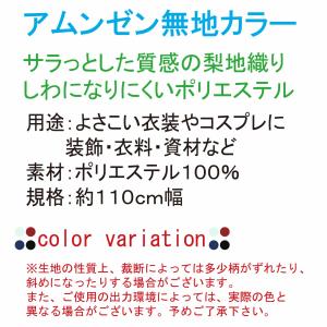 ポリエステルアムンゼン 無地カラー 全27色 ...の詳細画像1