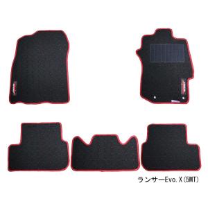 三菱（MITSUBISHI） ランサーエボリューション10用フロアマット