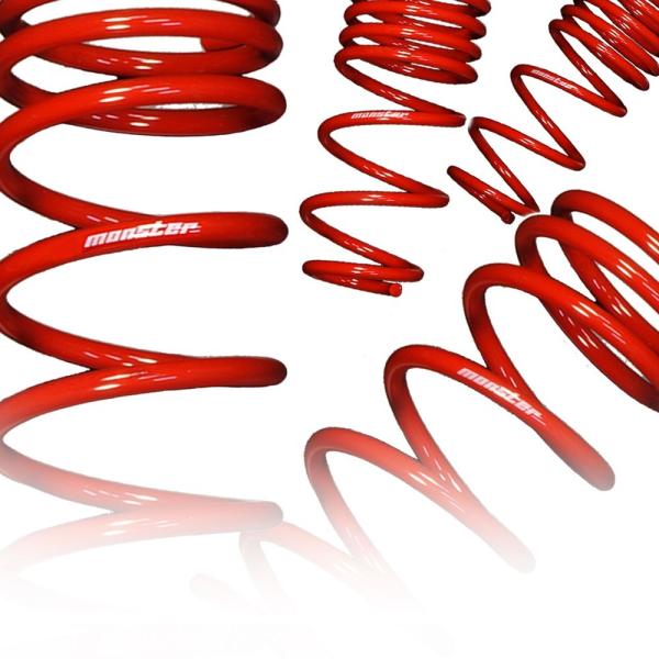 スイフト[ZC13S] ローダウンスプリング【モンスタースポーツ MONSTER LXtuneスプリ...