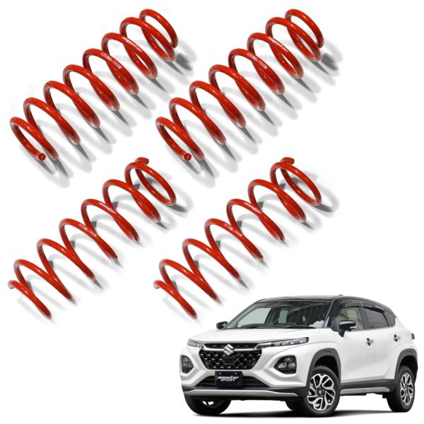 MONSTER SPORT フロンクス WEB3S ハイトアップスプリングセット 4WD用 リフトア...