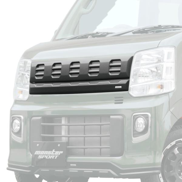 MONSTER SPORT TOUGH グリル (マットブラック) エブリイワゴン[DA17W] ス...