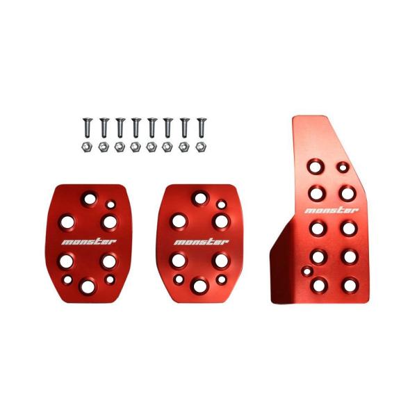 スイフトスポーツ ZC33S/MT車 スポーツ ドライビング ペダルカバー モンスタースポーツ