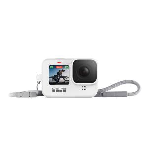 GoPro スリーブ + ランヤード HERO9 HERO10 HERO11 HERO12 ホワイト 純正アクセサリー 小型宅配便｜tajimastore