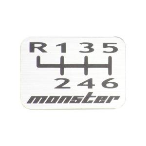 スイフト ステッカー「モンスタースポーツM16A Monster Tuning