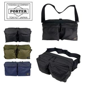 【美品】PORTERショルダーバック ウエストポーチ ポーター(PORTER) ショルダー メンズ ボディバッグ・ウエスト