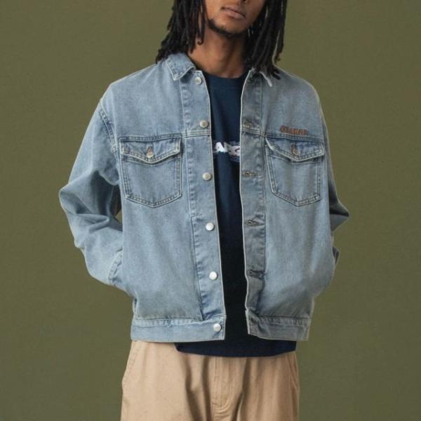 デニムジャケット gジャン アウター エクストララージ XLARGE DENIM JACKET メン...