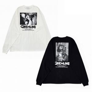 X-girl × GREMLINS L/S TEE DRESS エックスガール グレムリン コラボ レディース 長袖Tシャツ ロンT ワンピース ギズモ｜tak-gakkicheery