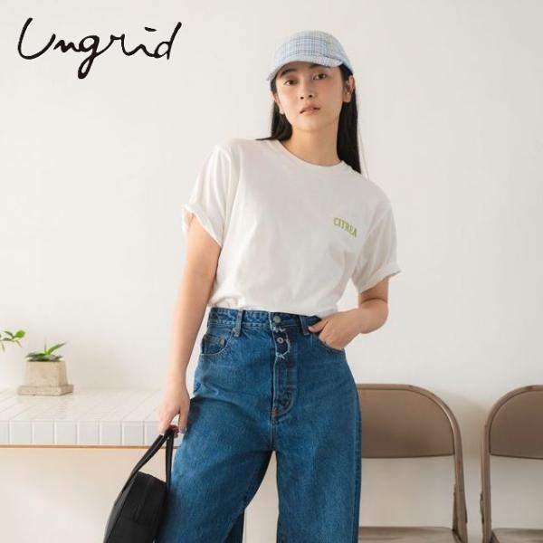 tシャツ Tシャツ カラーエンブロイダリーTee レディース Ungrid アングリッド
