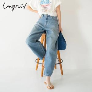 Ungrid アングリッド ジーンズ デニム デニムパンツ カーブルーズカラーデニム レディース
