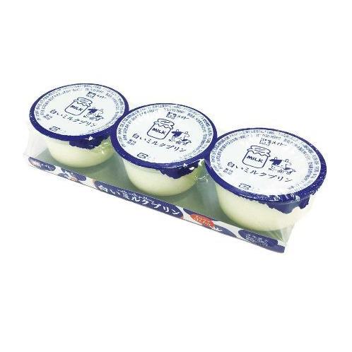 メイトーの白いミルクプリン White milk pudding in Meito（60g×3)(6...