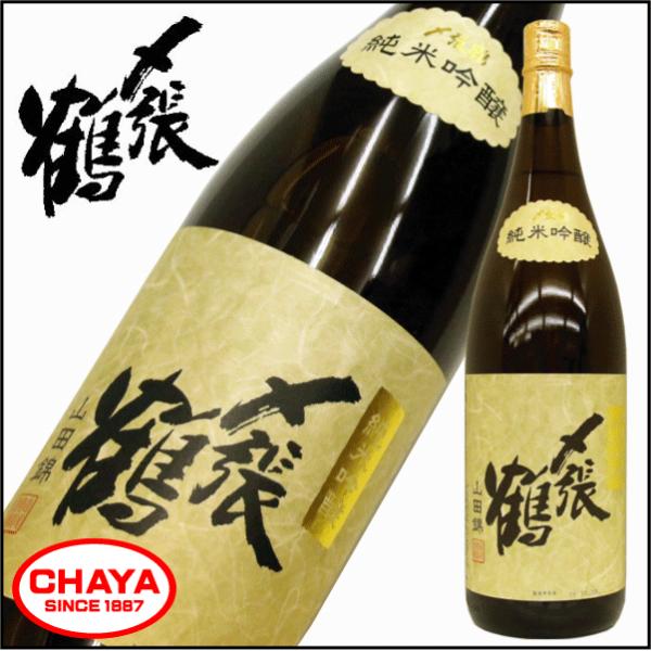 〆張鶴 純米吟醸 山田錦 1800ml 新潟 地酒 日本酒 宮尾酒造