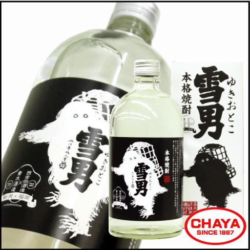 雪男 本格 粕取り焼酎 25度 720ml 新潟 地酒 人気 青木酒造×福岡県 西吉田酒造