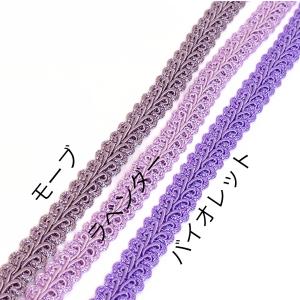 リーフブレード 紫 ラベンダー 手芸用トリミン...の詳細画像1