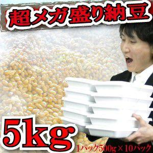 業務用納豆10個 5kg(500g×10個）