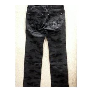 ビーアンビション　スキニーデニムパンツ 　迷彩　クロス刺繍  BE AMBITION ビーアンビション スキニーデニムパンツ 迷彩 クロス刺繍 BE AMBITION