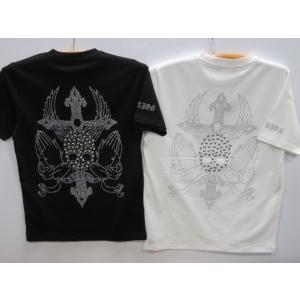 BE AMBITION スエット上下セット スカルストーン刺繍 ビーアンビション