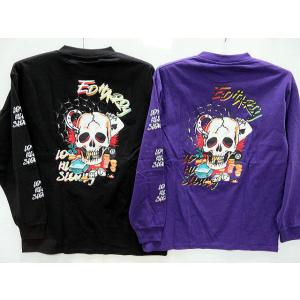 エド ハーディー  長袖Tシャツ　 ED HARDY アメカジ タトゥー