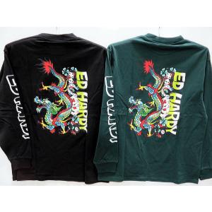 Ed Hardy（エド・ハーディー） Tシャツ 長袖Tシャツ アメカジ タトゥー