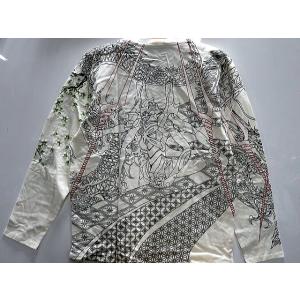 EVANGELION X LOW BLOW KNUCKLE 綾波ミリタリーシャツ