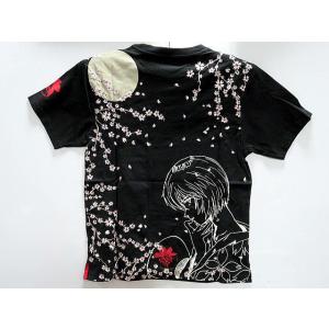 EVANGELION X LOW BLOW KNUCKLE ギターアスカ長袖Tシャツ