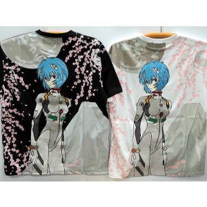 エヴァンゲリヲンＸ錦コラボ 半袖Ｔシャツ　綾波 富士桜　　EVANGELION×NISHIKI