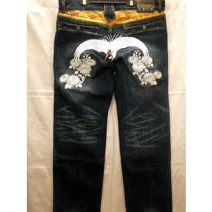 錦 和柄 デニムパンツ 桜刺繍 NISHIKI : takafuku1915 - 通販 - Yahoo