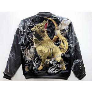 絡繰魂 粋 和柄 猫又オープンカラーシャツ カラクリ魂 : takafuku1915