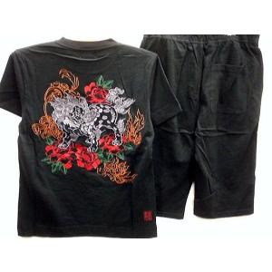 絡繰魂 粋 × 北斗の拳 ラオウVS猛虎 半袖Tシャツ : takafuku1915