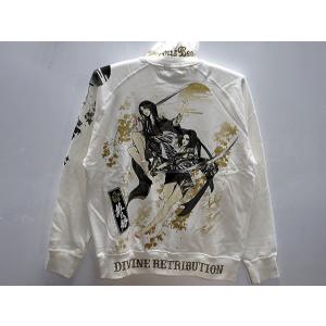 抜刀娘 結愛&穂乃花 闇討ちトレーナー 絡繰魂 和柄トレーナー