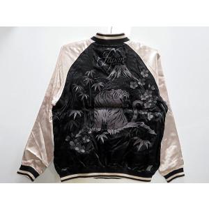 別珍 沖縄 刺繍スカジャン 黒 スカジャン 黒虎 別珍 日本製本格刺繍 : takafuku1915 - 通販