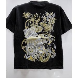 華鳥風月 和柄 半袖Tシャツ 龍虎刺繍 : takafuku1915 - 通販 - Yahoo 