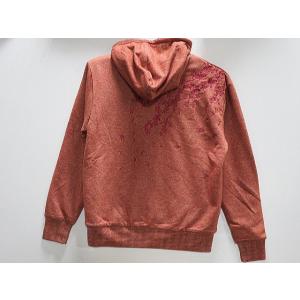 INFINITY インフィニティ 和柄 前開トレーナー 桜刺繍 : takafuku1915