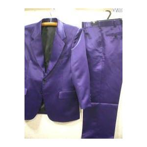 サテン カラースーツ シングル : takafuku1915 - 通販 - Yahoo