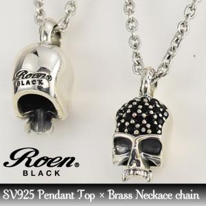 Roen（ロエン） RoenBLACK アクセサリー スカル ネックレス シルバー