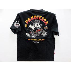 HONDA × PANDIESTA 半袖Tシャツ CITY&MOTOCOMPO ホンダ×パンディエスタ