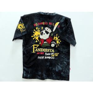 PANDIESTA JAPAN 半袖Tシャツ 熊猫川花火大会 パンディエスタ