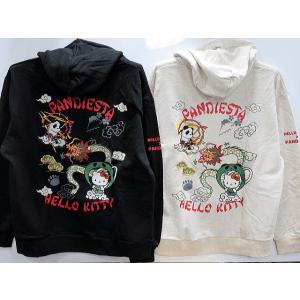 パンディエスタ PANDIESTA Hello Kitty ハローキティ コラボ パーカー