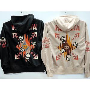 PANDIESTAJAPAN フルジップパーカー デコトラパンダ パンディエスタ